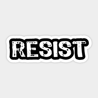 Resist Feminist Women's Right Sticker